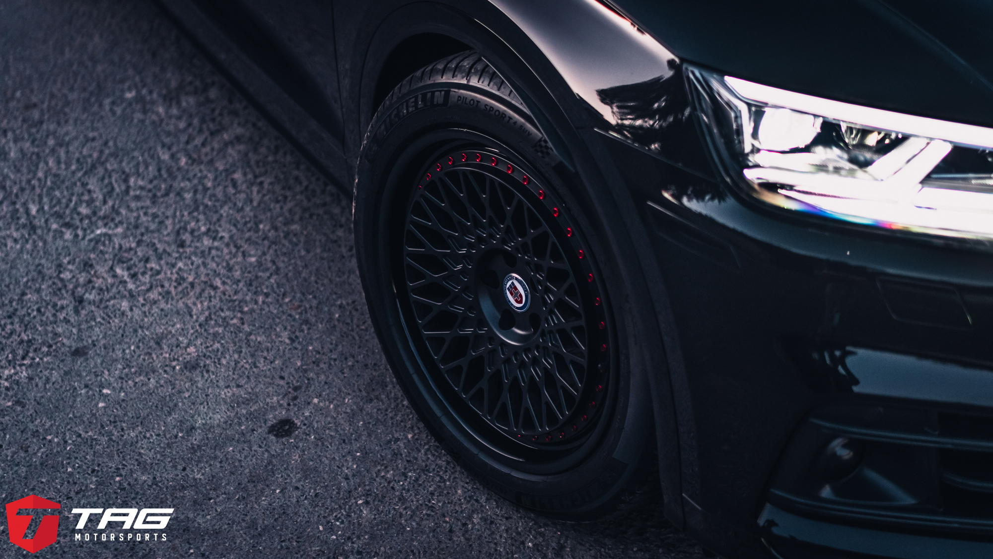 2019 AUDI SQ5 ON HRE VINTAGE 501 + CETE LOWERING MODULE + TAG Motorsports